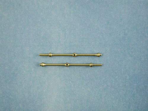1 Hole Capping Stanchion, Brass 20mm (10)