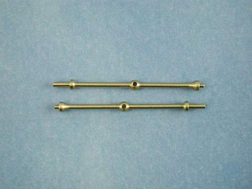 1 Hole Capping Stanchion, Brass 30mm (10)