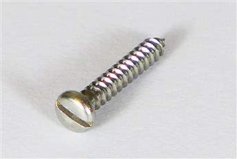 Stainless Steel Flat Slotted Head Screw 2.2 x 9.5mm (10)