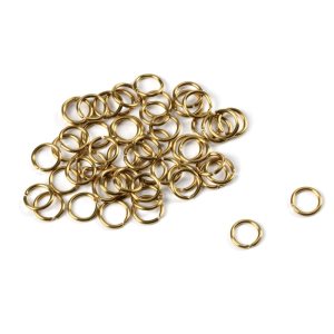 Brass Rings 5mm (50)
