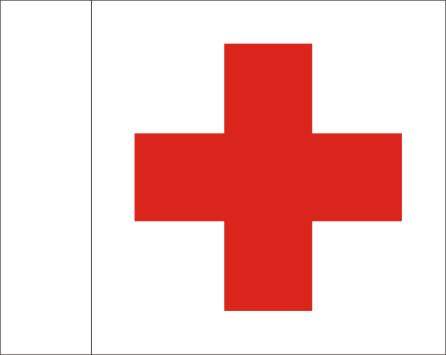 BECC Red Cross Flag 10mm