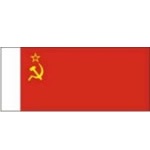 BECC Soviet Union National Flag 38mm