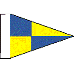 BECC Fisheries Protection Pennant 50mm