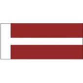 BECC Latvia National Flag 100mm