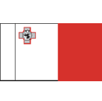 BECC Malta National Flag 38mm