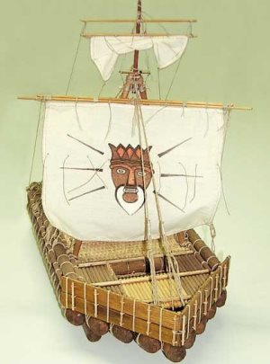 Mantua Models Kon-Tiki 1/8 Model Boat Kit 703