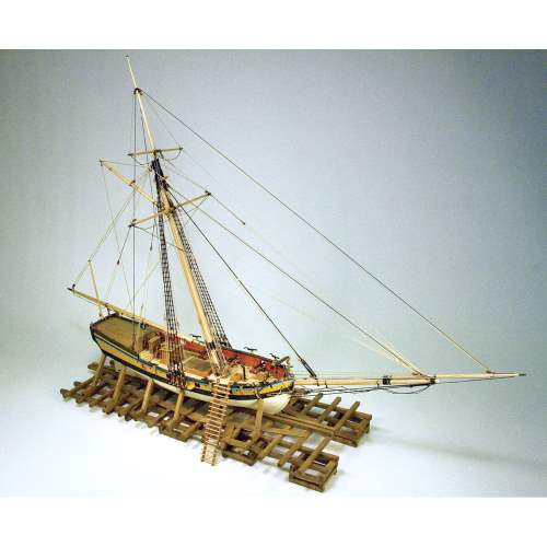 Model Shipways Armed Virginia Sloop American Privateer 1768 1:48