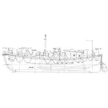 RNLB Plymouth Barnett-Stromness lifeboat Model Boat Plan