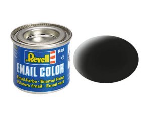 Revell #8 Black Matt 14ml Enamel
