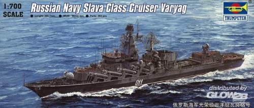 Trumpeter USSR Navy Varyag Cruiser 1:700 Scale