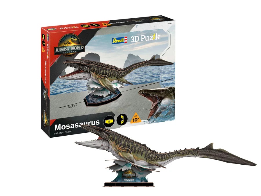 Revell Jurassic World Rebirth - Mosasaurus 3D Puzzle