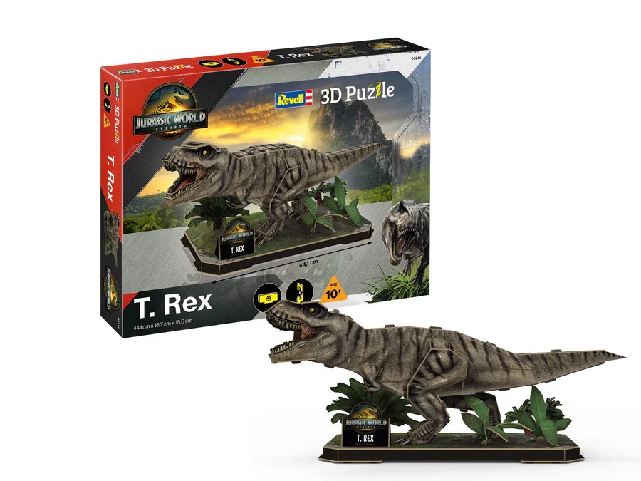 Revell Jurassic World Rebirth - T.REX 3D Puzzle