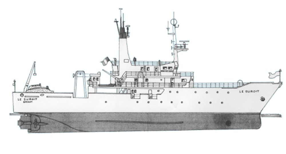 Suroit Oceanographip Ship Plan Set