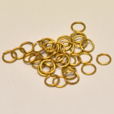 Brass Rings 8mm (100)