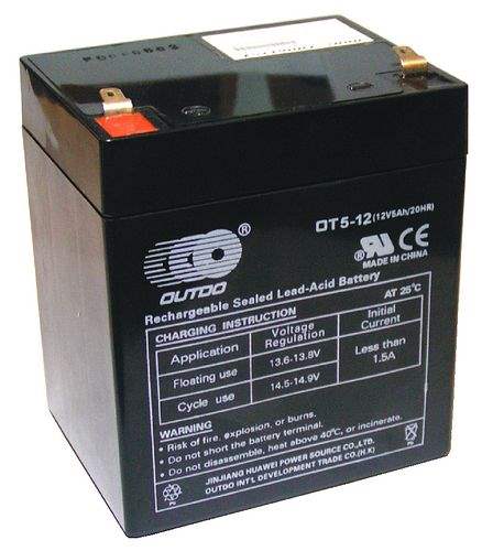 Sealed Lead Acid Battery 12V 5AH