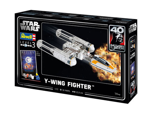 Revell Gift Set Y-Wing Fighter Rotj 40th Anniversary