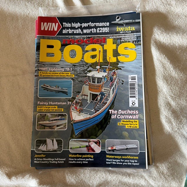 Model Boats Magazine October 2025 Issue 899