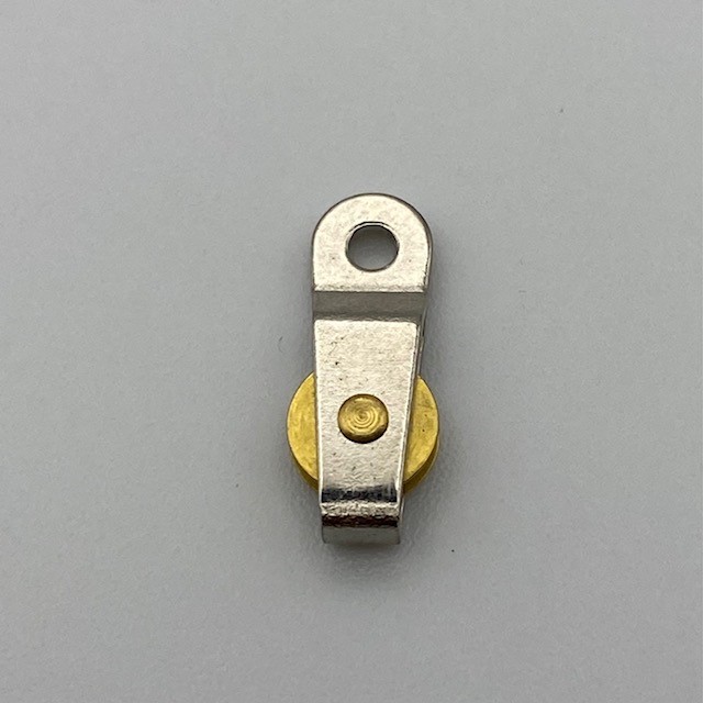 Single Sheave Block Brass 15mm