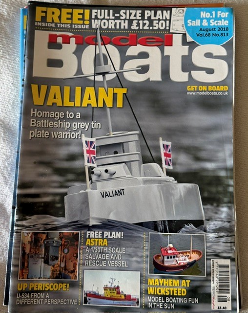 Model Boats Magazine August 2018 Issue 813