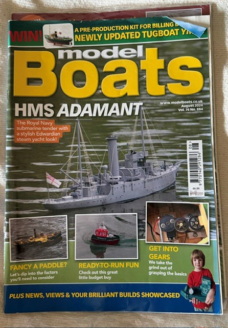 Model Boats Magazine August 2024 Issue 885
