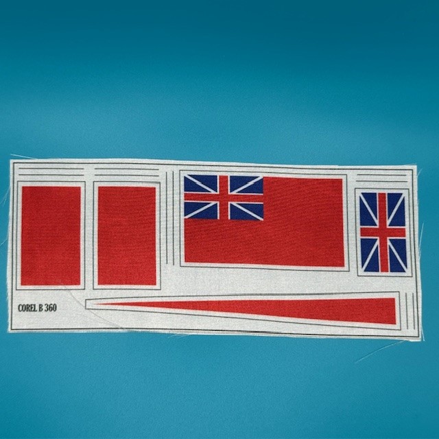 Flag for HMS Peregrine