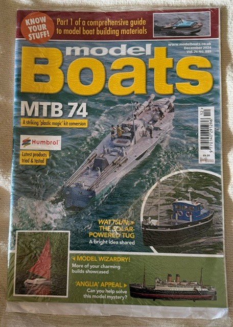 Model Boats Magazine December 2024 Issue 889