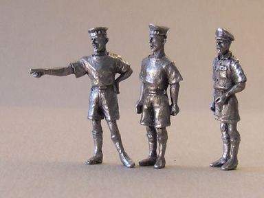 British & Commonwealth Sailors, Ratings and Officer, Tropical dress 1:72 Scale