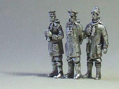 Ratings & Officer, Duffle coats on watch 1:72 Scale