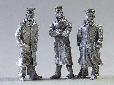 Ratings, Oilskin coats 1:72 Scale