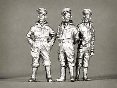 Officers, Oilskin Suits 1:72 Scale