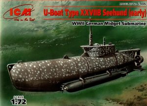 ICM U-Boat Type XXVIIB Seehund Early 1:144 Scale
