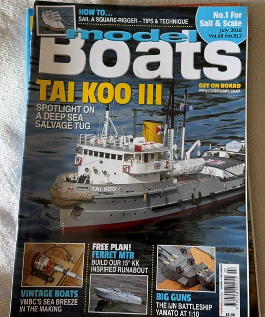 Model Boats Magazine July 2018 Issue 812