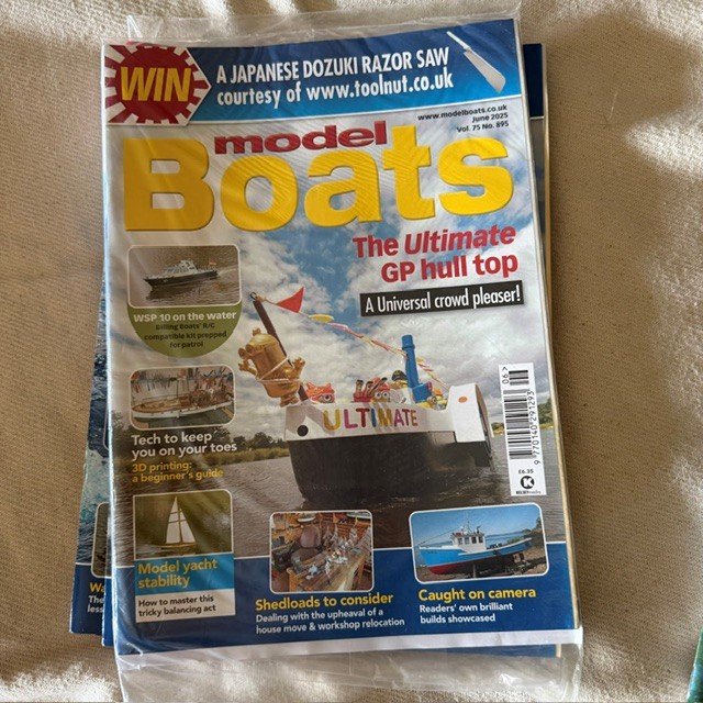 Model Boats Magazine June 2025 Issue 895