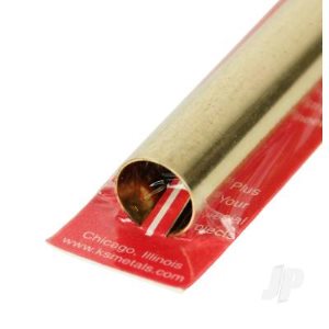 K&S 5/8 Brass Tube 12 Inches