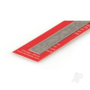 K&S Stainless Steel Strip .028 x1/2 x 12in