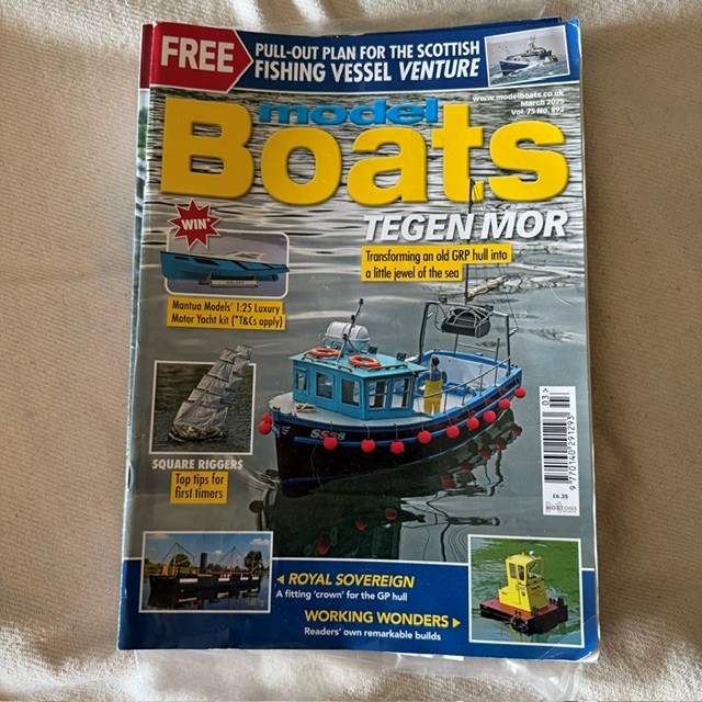 Model Boats Magazine March 2025 Issue 892
