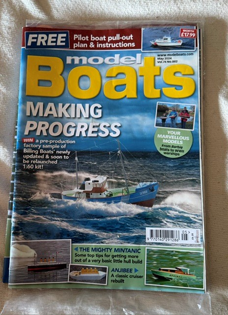 Model Boats Magazine May 2024 Issue 882