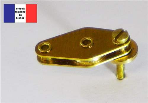 Brass 360° Turning Block with Becket 10mm