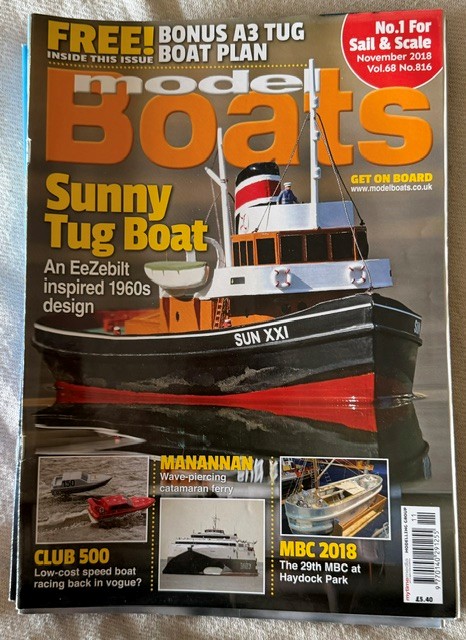 Model Boats Magazine November 2018 Issue 816
