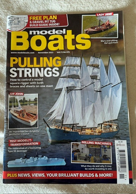 Model Boats Magazine November 2024 Issue 876