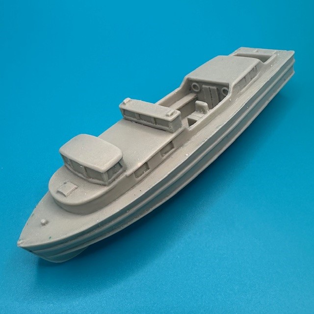 45ft Royal Navy Fast Motor Boat 108mm 1:128 Scale