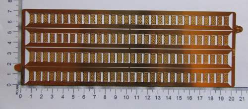 9mm Wide Angled Ladders. 780mm per sheet 1:48 Scale