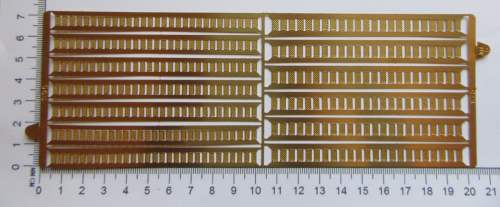 5mm and 6mm Wide Angled Step Ladders 1:75 & 1:96 Scale