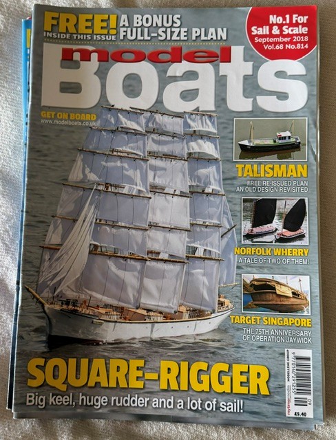 Model Boats Magazine September 2018 Issue 814