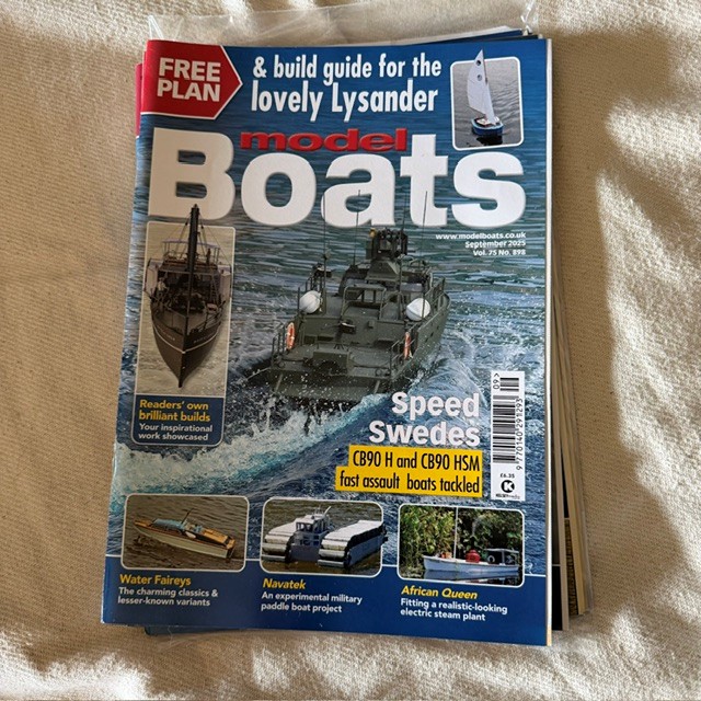 Model Boats Magazine September 2025 Issue 898