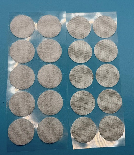 20mm Strong Self-Adhesive Hook and Loop Dots (10)