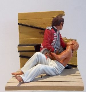 Wounded Sailor and Marine Trafalgar 1805