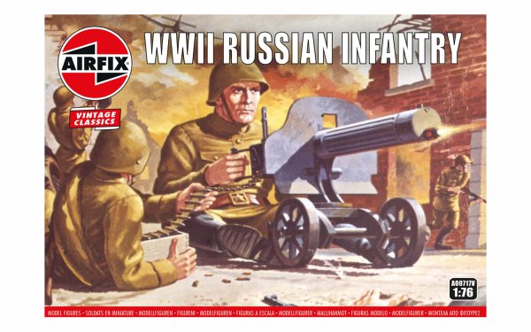 Airfix Russian Infantry 1:76 Scale Vintage Classics