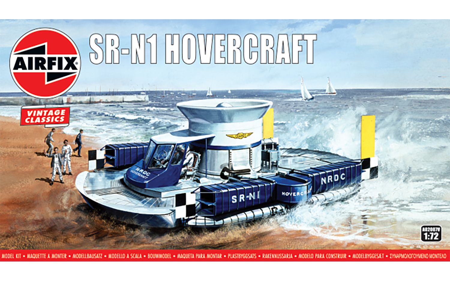 Airfix SR-N1 Hovercraft 1:72 Scale