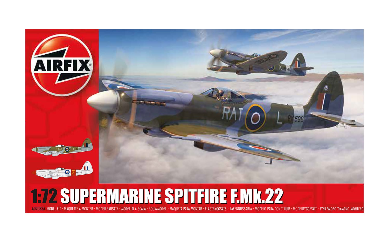 Airfix Supermarine Spitfire F.Mk.22 1:72